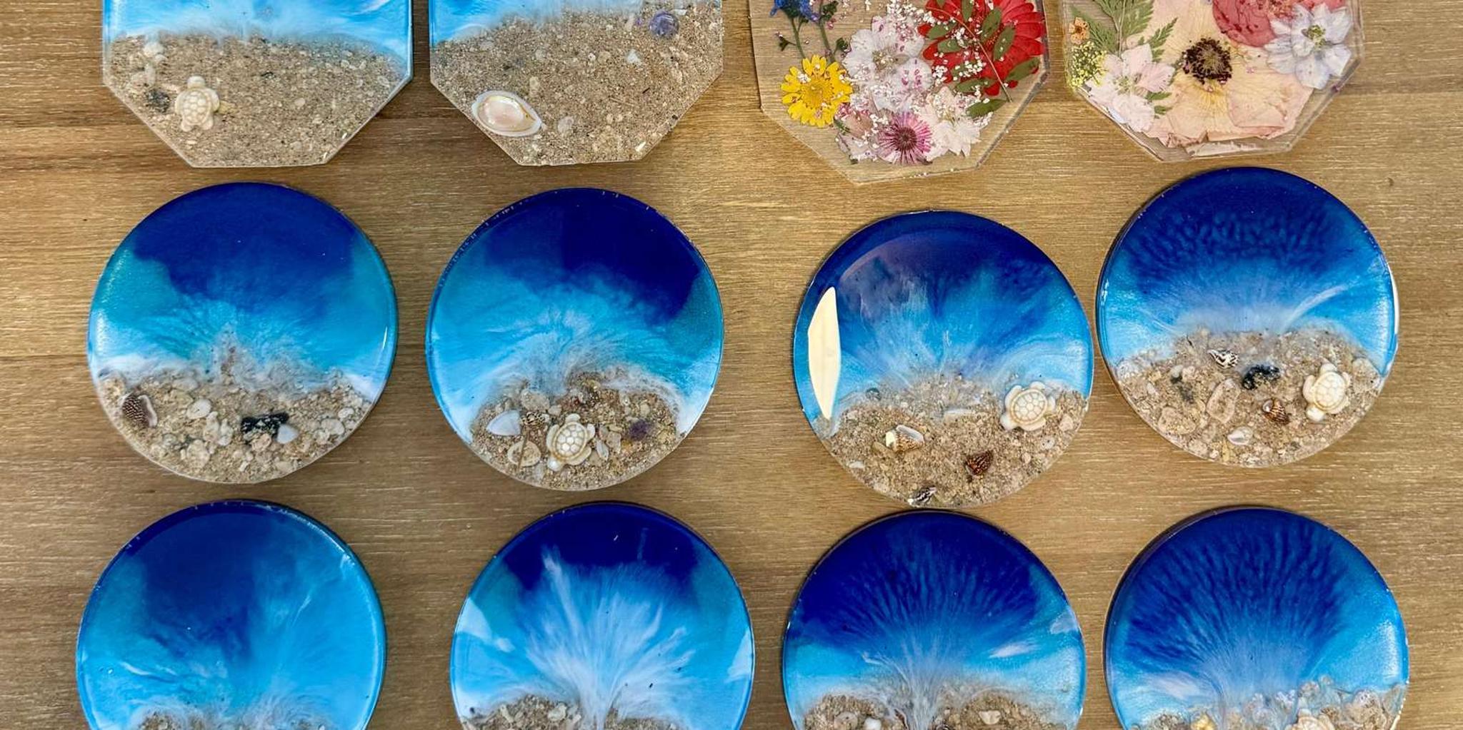 Maui Resin Coaster Workshop - Image 2