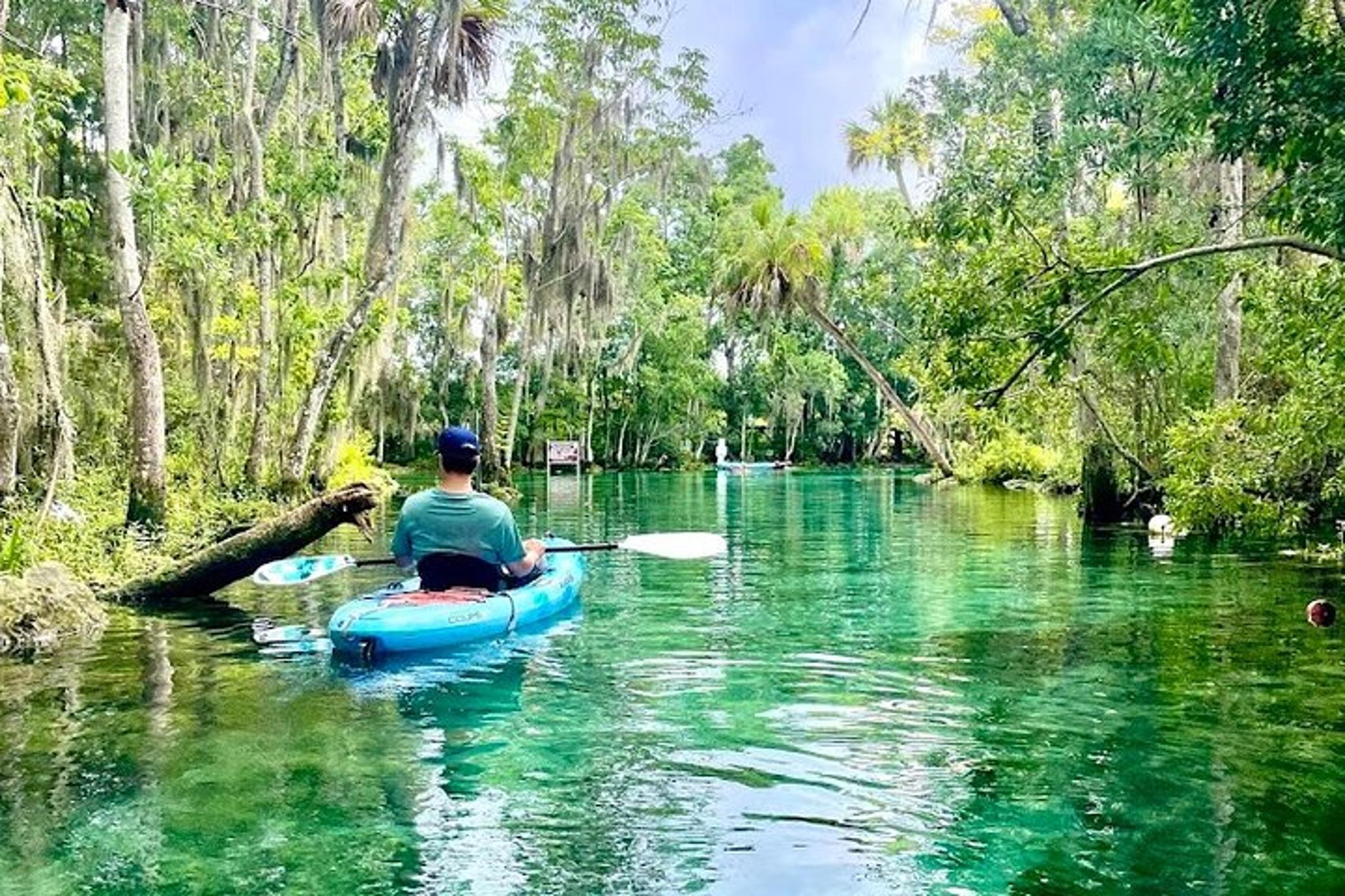 Crystal River Kayak Rental with Manatee Viewing 3 hr - Image 1