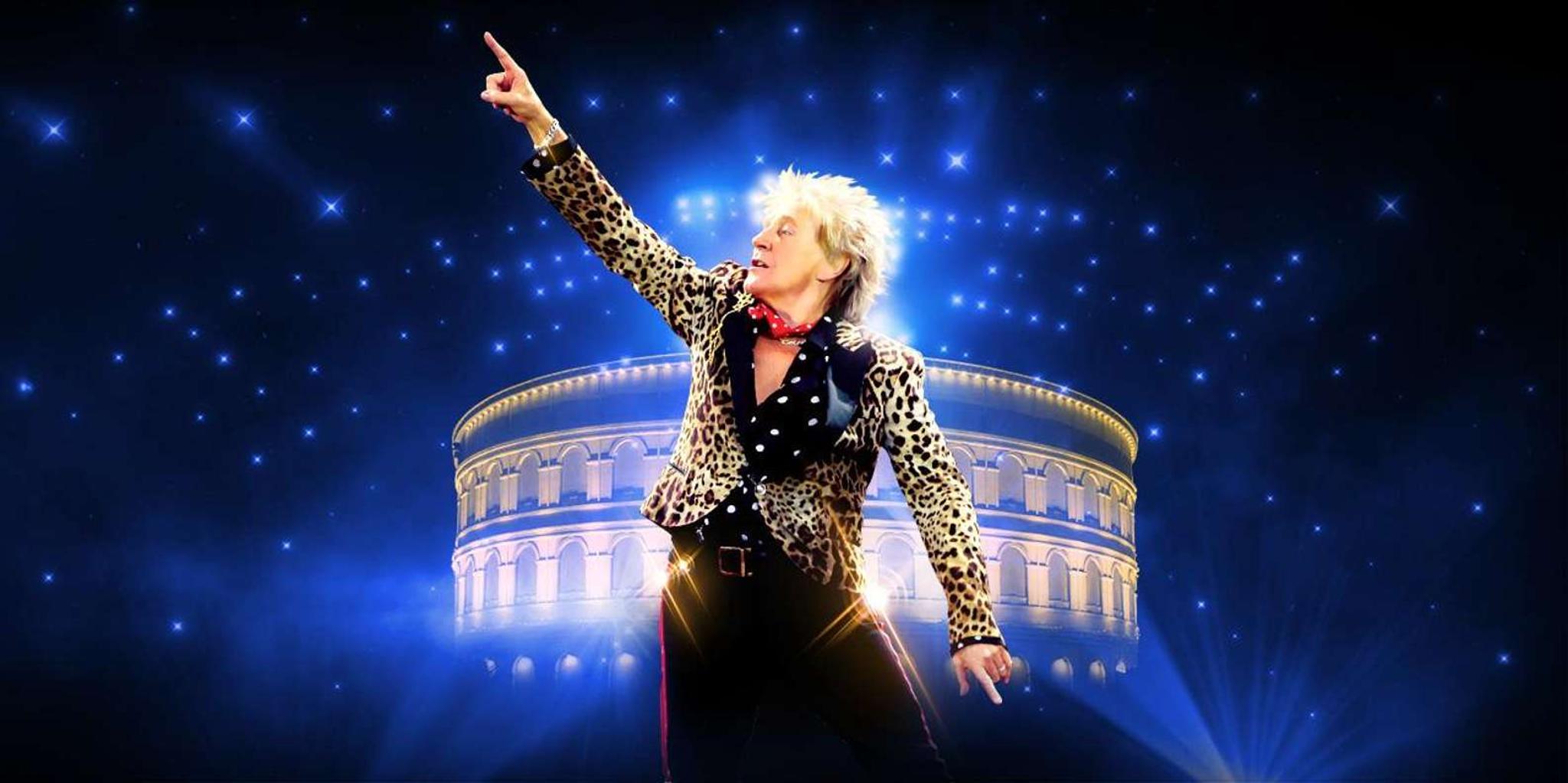 Las Vegas Rod Stewart Concert at the Colosseum 1.5 hr