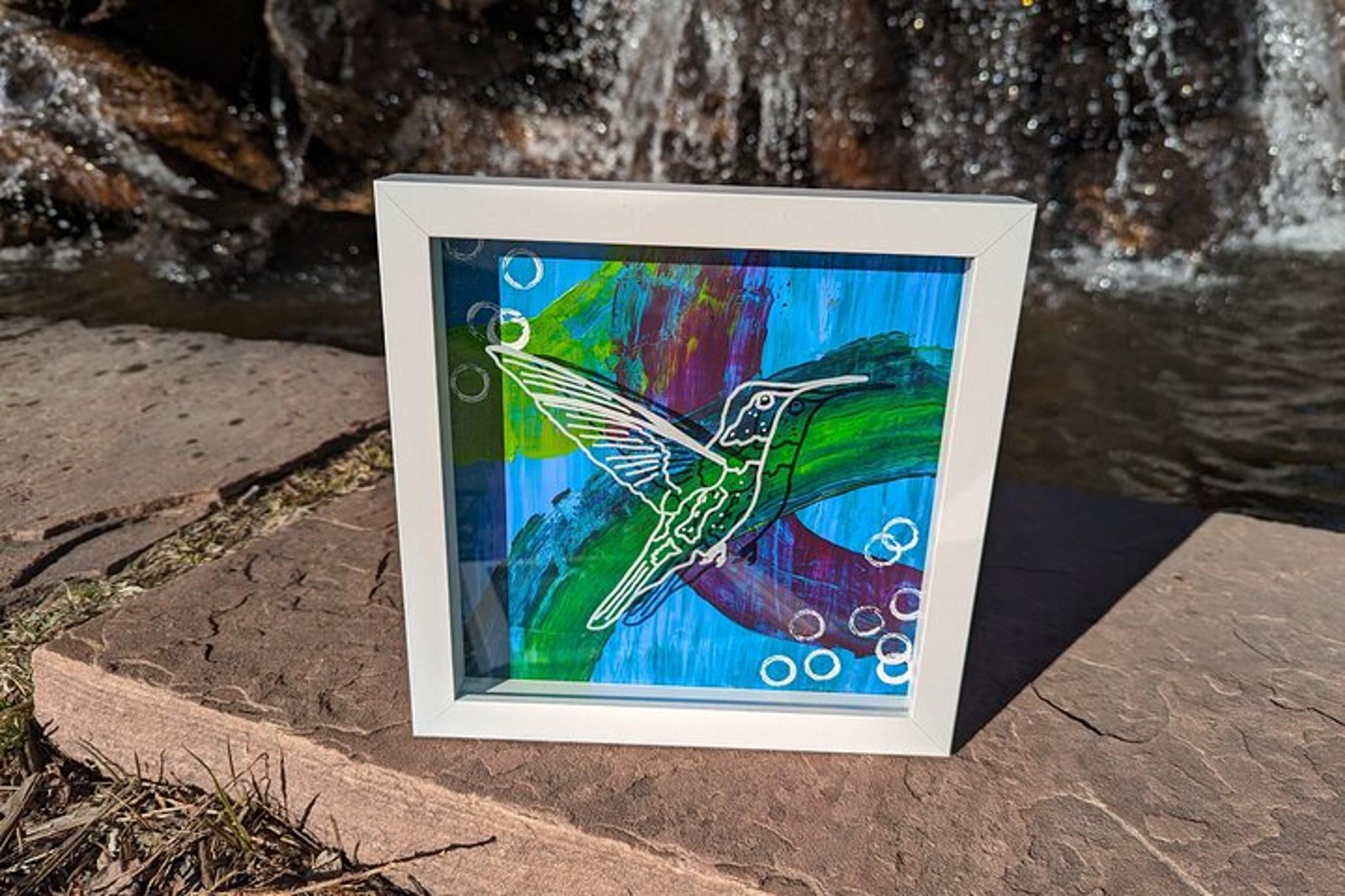 Estes Park Wildlife Shadow Box Art Class