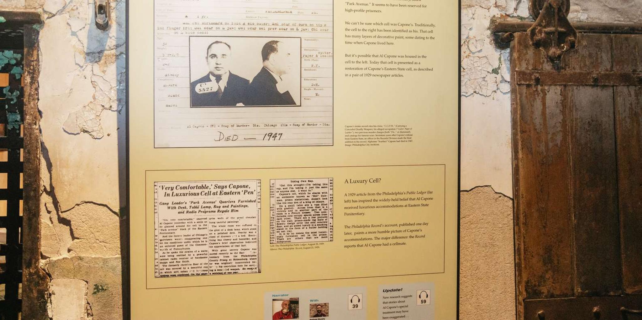 Philadelphia Eastern State Penitentiary Admission - Image 6