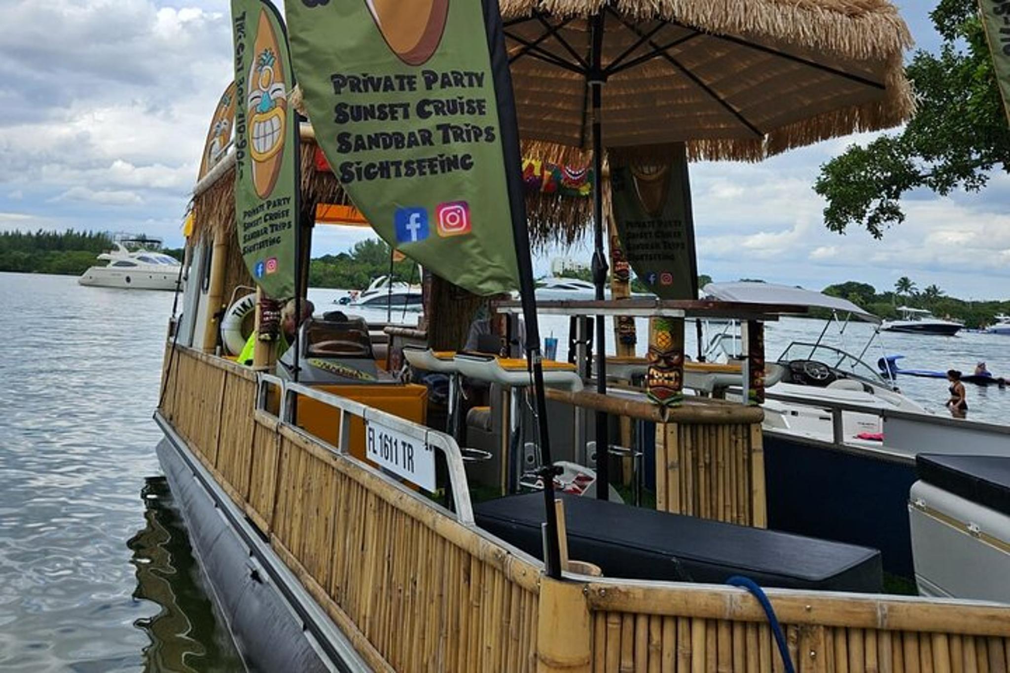 Miami Tiki Boat Adventure