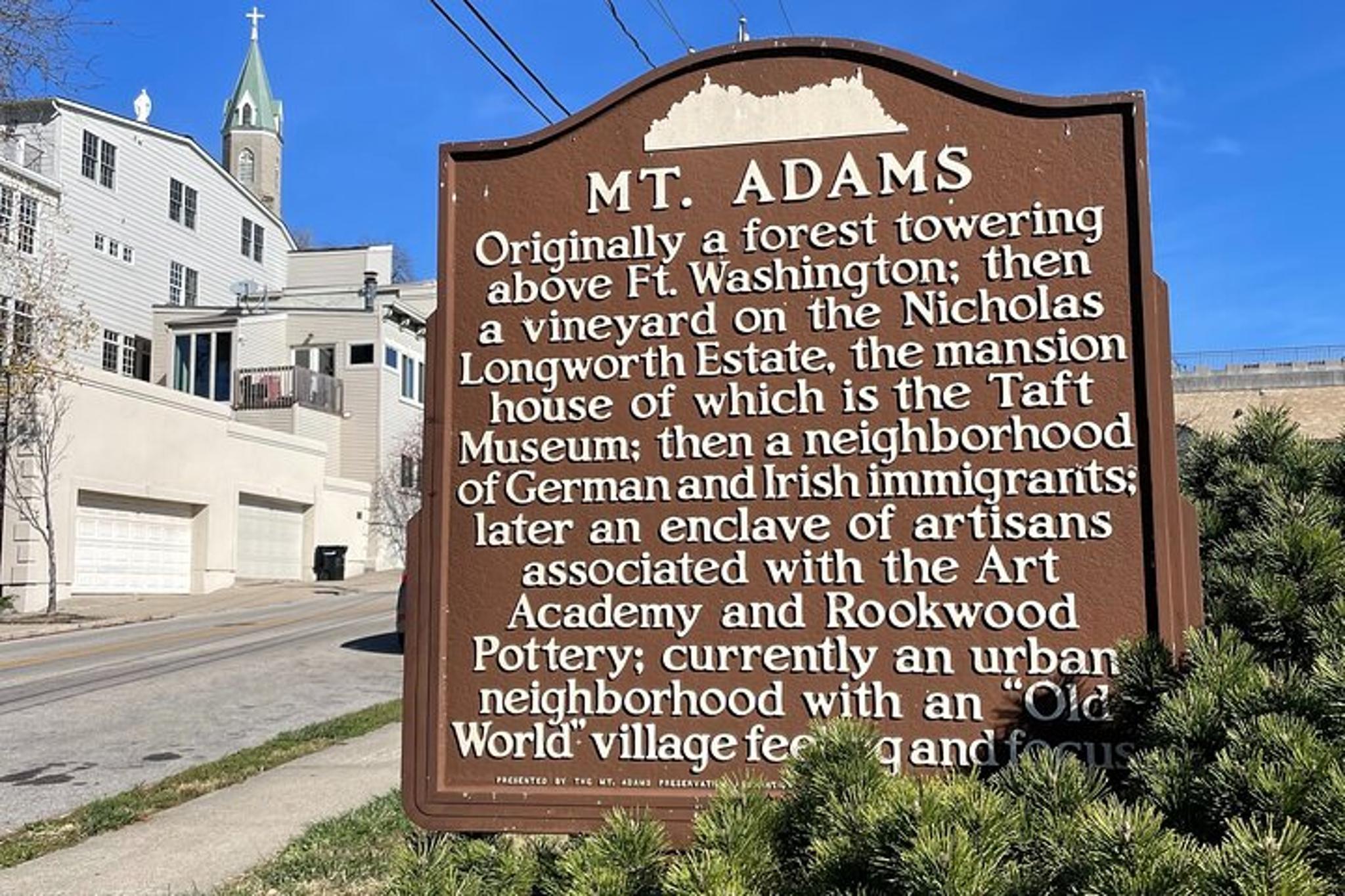 Cincinnati Mt. Adams Walking Tour - Image 1