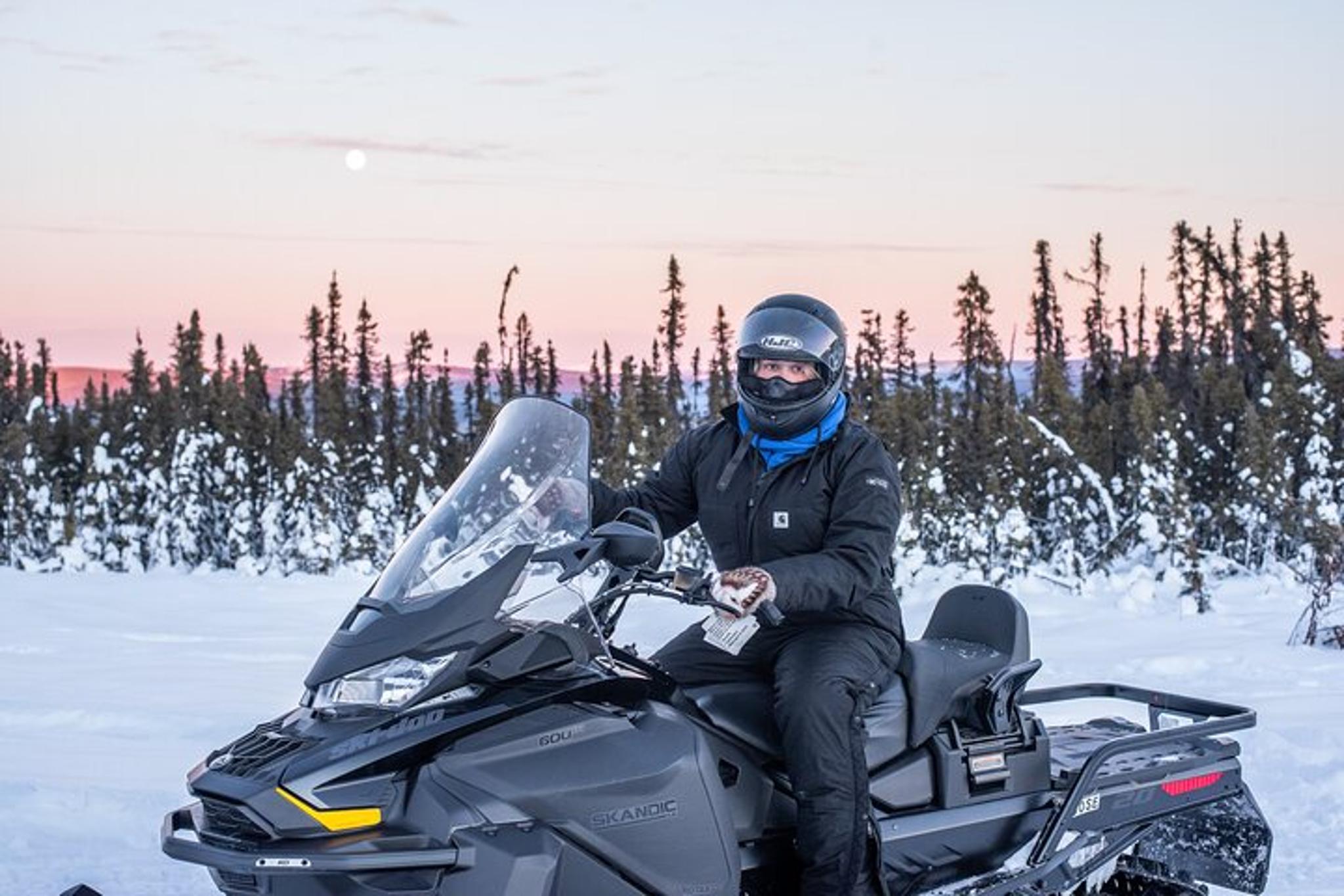 Fairbanks Snowmobile Adventure in Boreal Forest 1 hr - Image 3