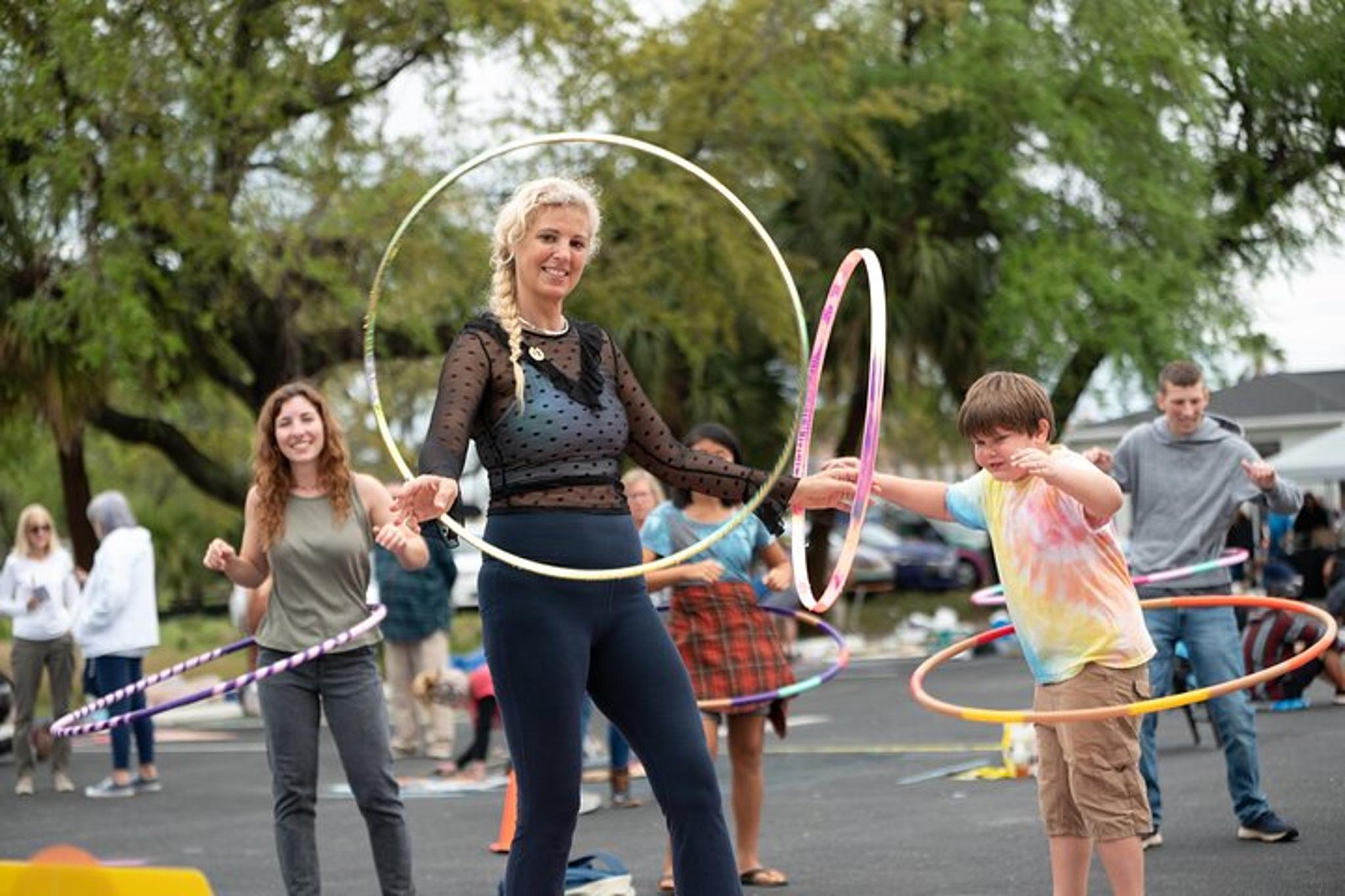 Lynn Haven Yoga with a Hula Hoop 50 min - Image 4
