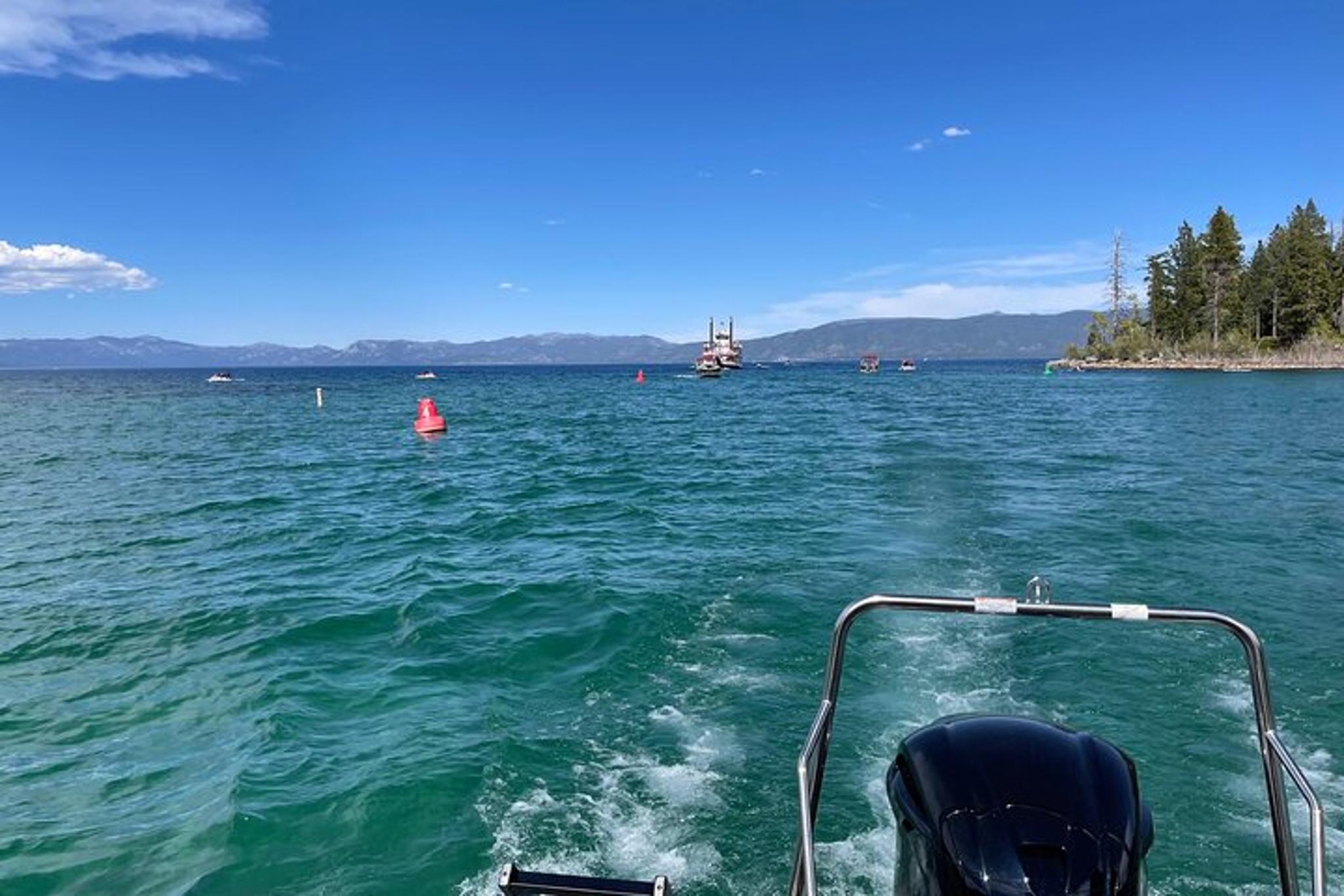 Lake Tahoe Pontoon Boat Rental 4 hr - Image 6