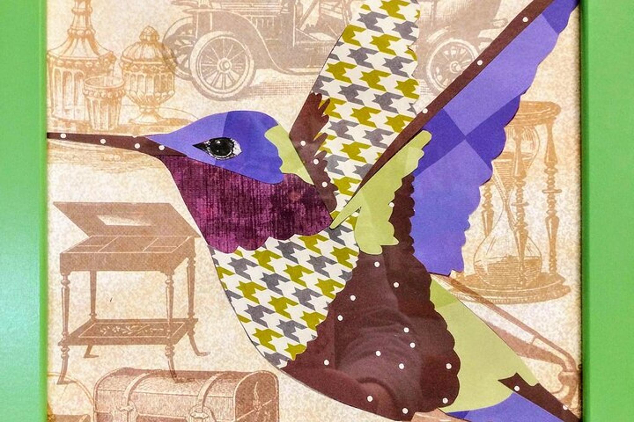 Estes Park Wildlife Collage Art Class - Image 4