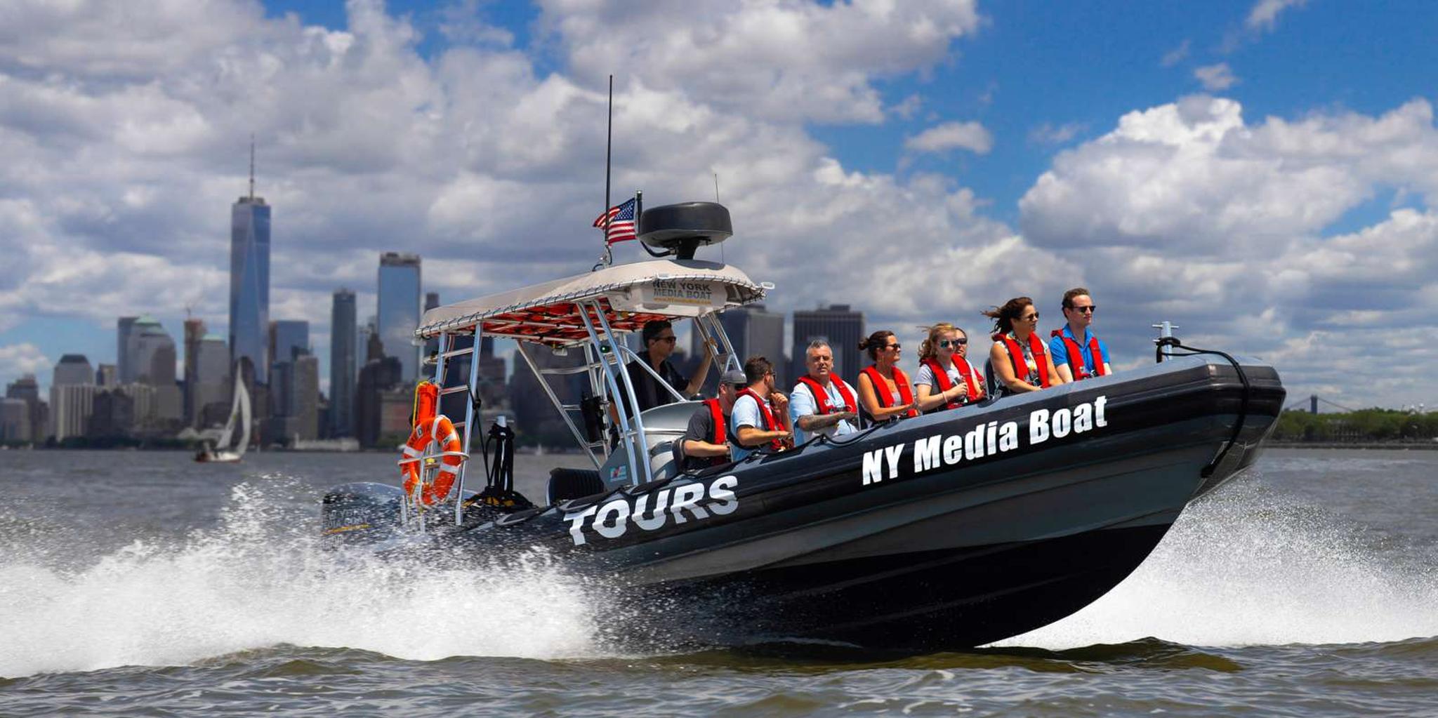 New York City Harbor Speedboat Tour