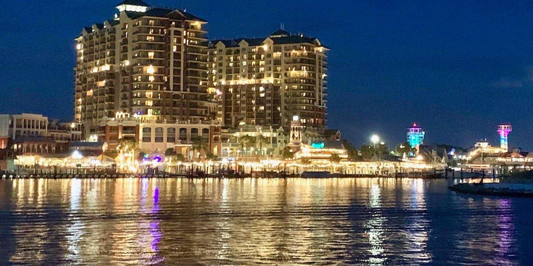 Destin Sunset Cruise on a Tiki-Themed Boat