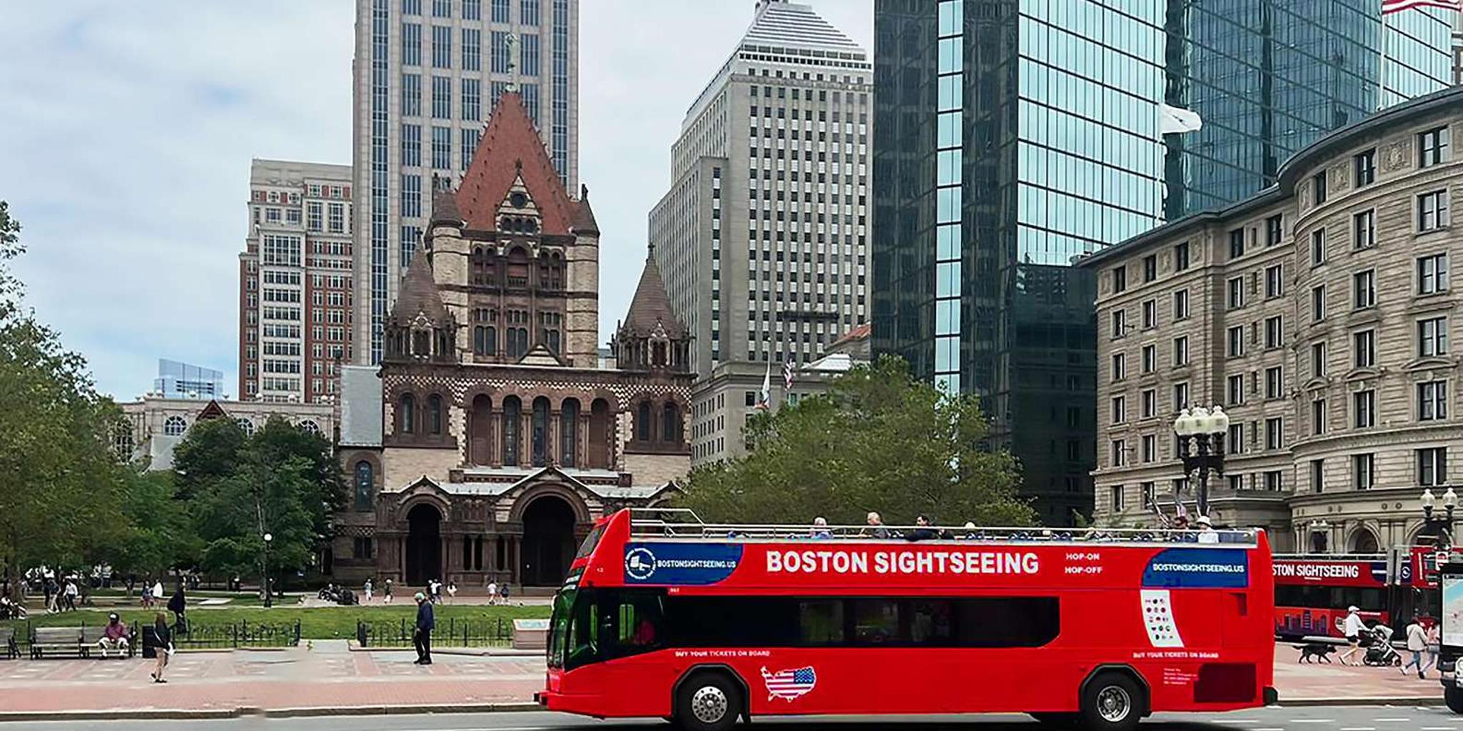 Boston Double-Decker Bus Sightseeing Tour