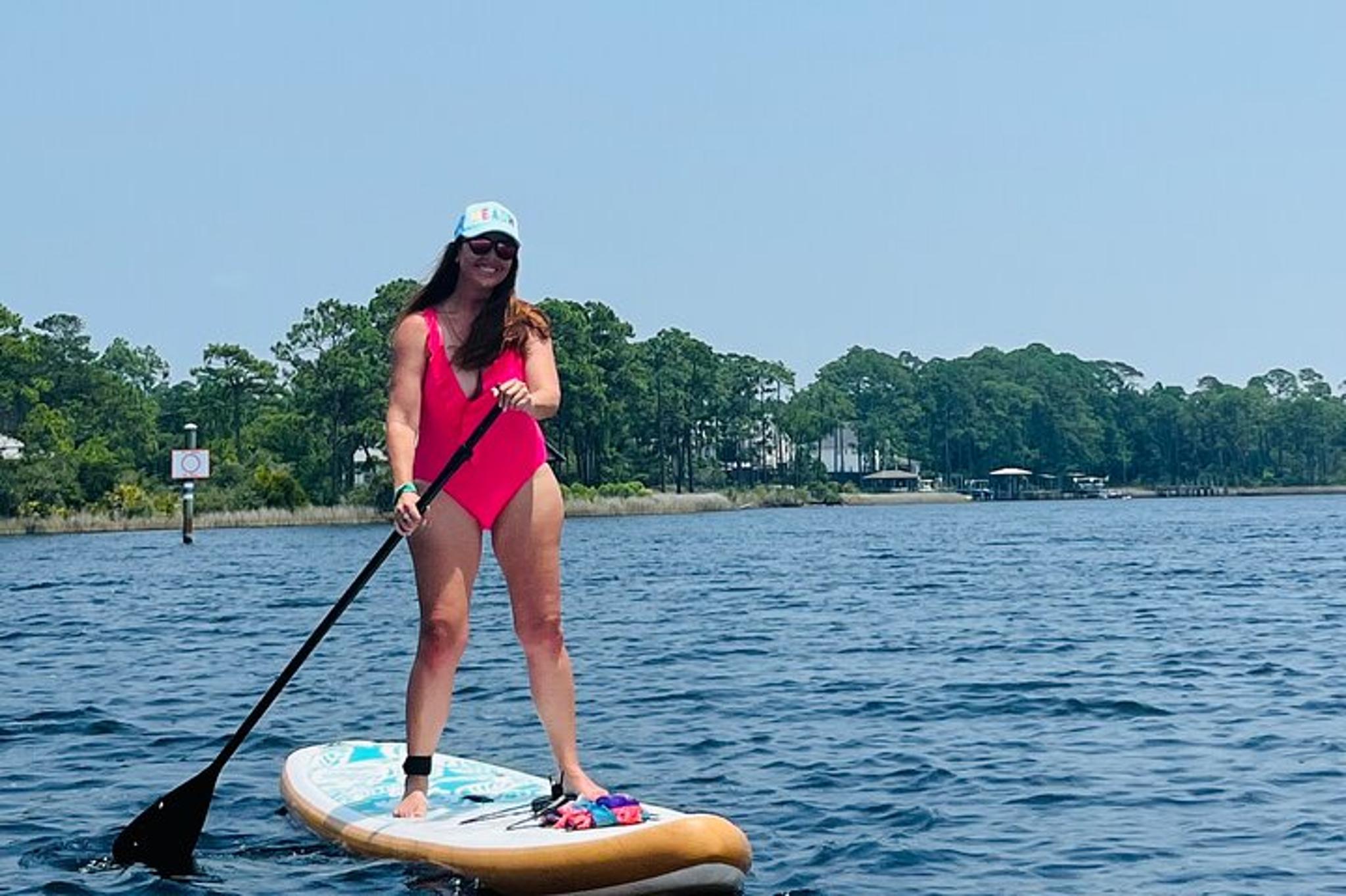 Panama City Beach Stand Up Paddle and Sip 90 min - Image 6