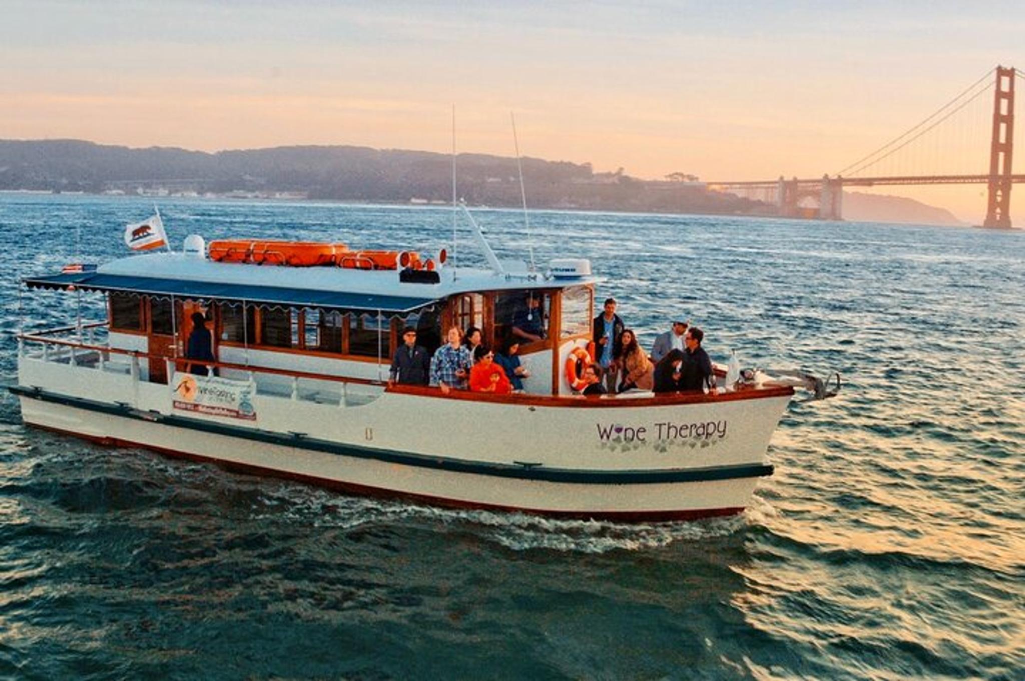 San Francisco Bay Wine Therapy Yacht Tour 90 Min - Image 2