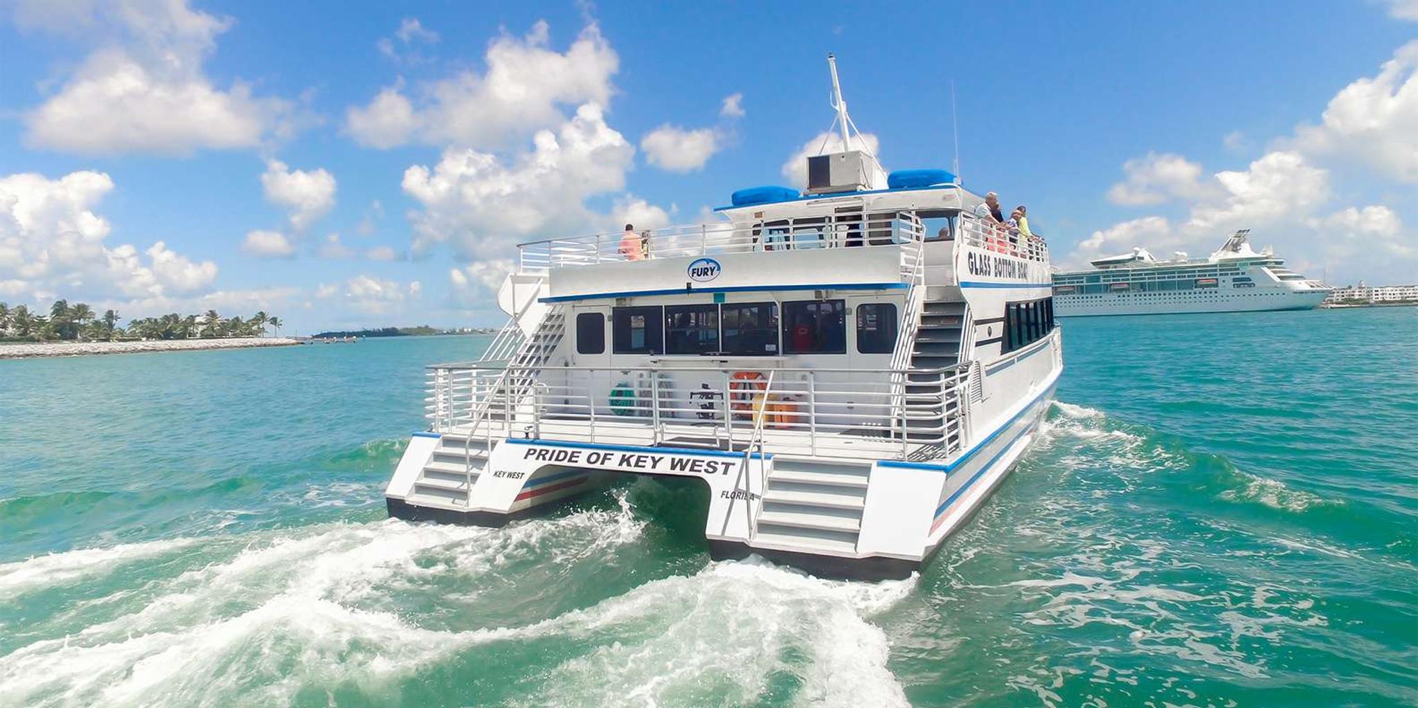 Key West Glass Bottom Boat Reef Tour at Sunset - Image 3