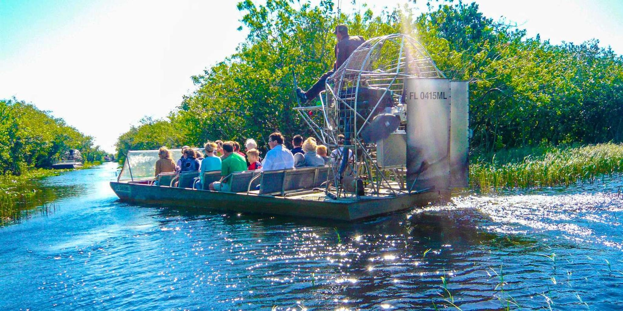 Miami Everglades Airboat Tour with Park Entry - Image 1