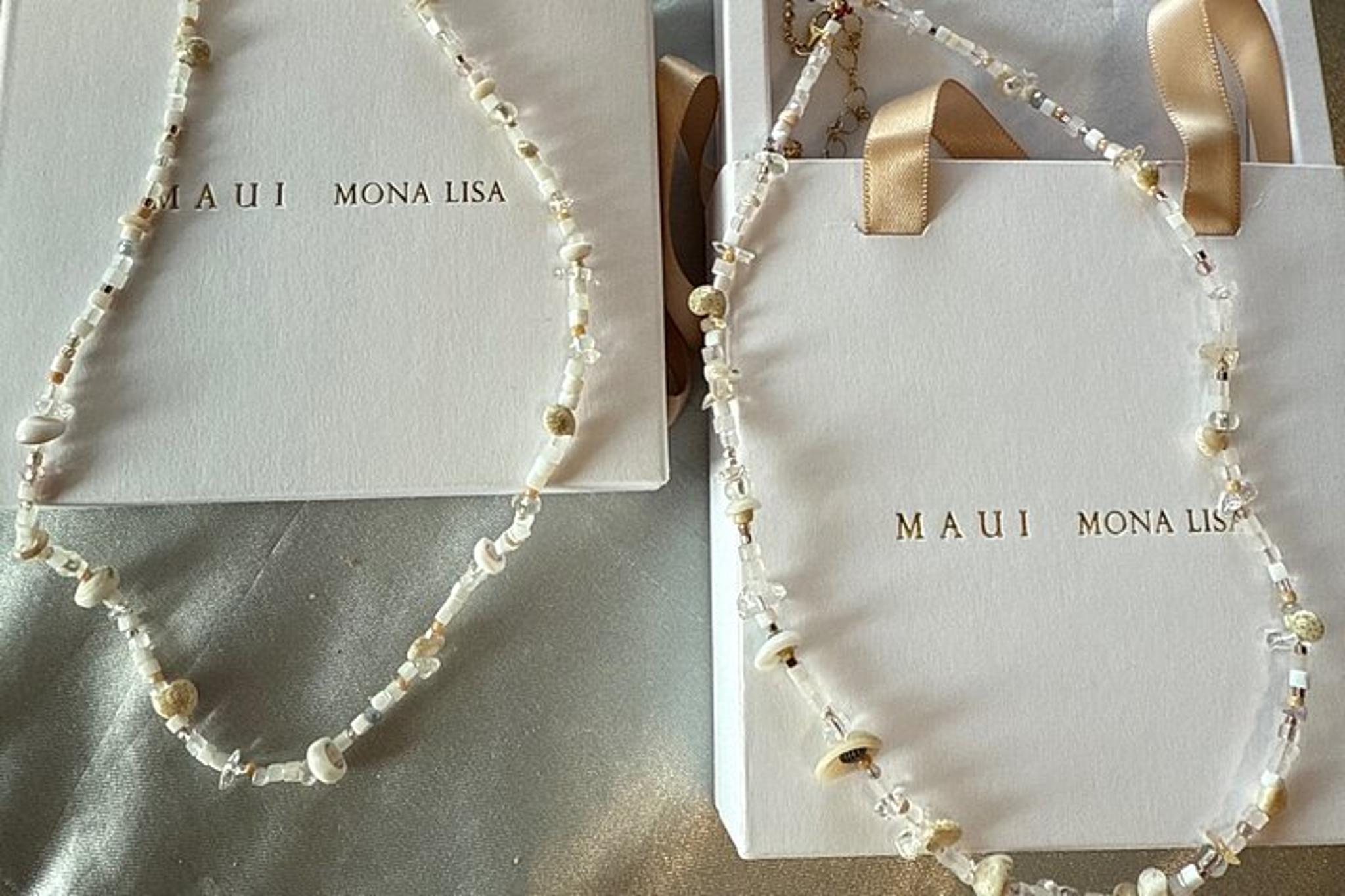 Maui Jewelry Making Class with Puka Shells and Pearls - Image 3