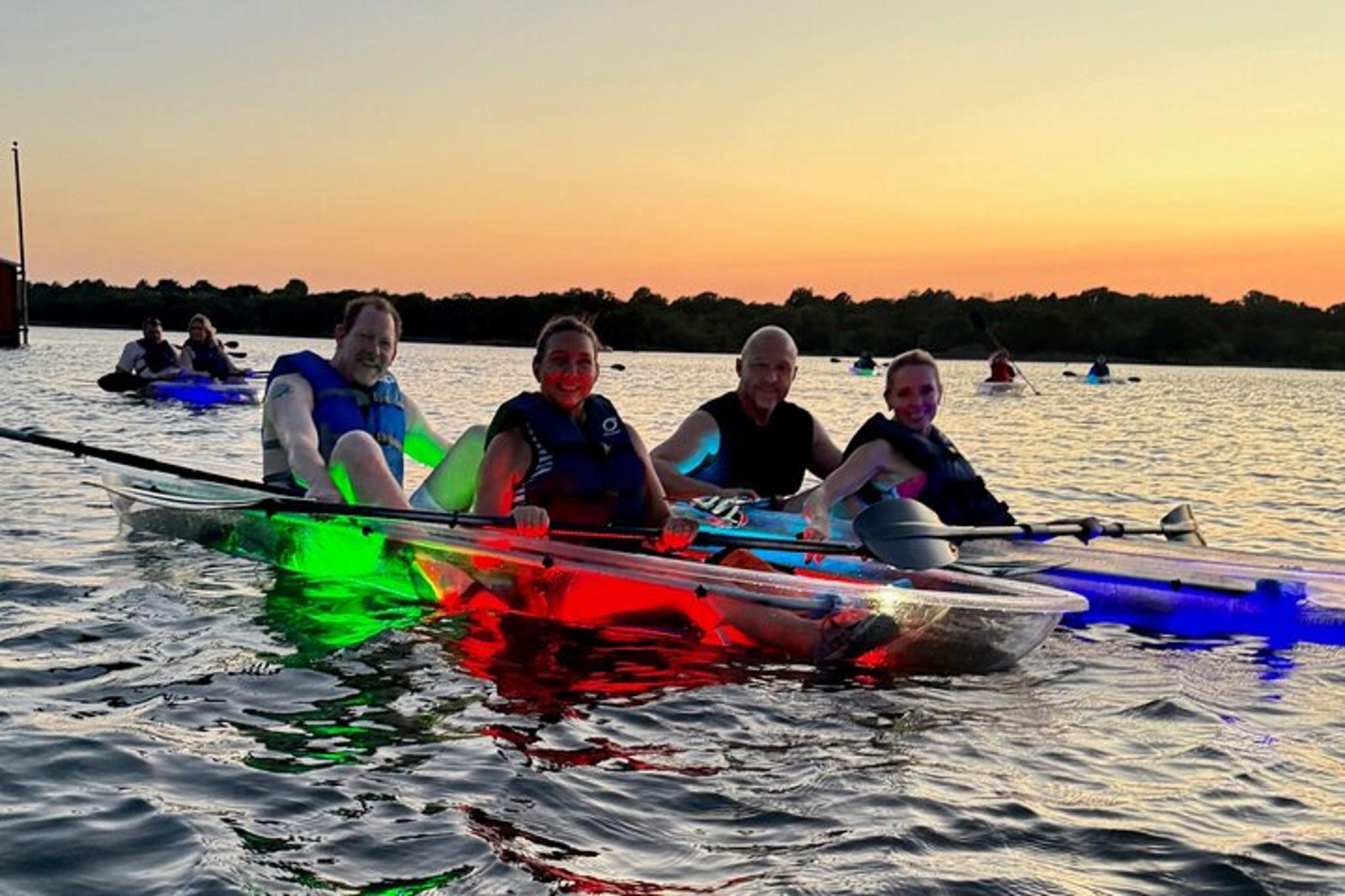 Grapevine Lake Guided Kayaking Tour at Sunset - Image 3