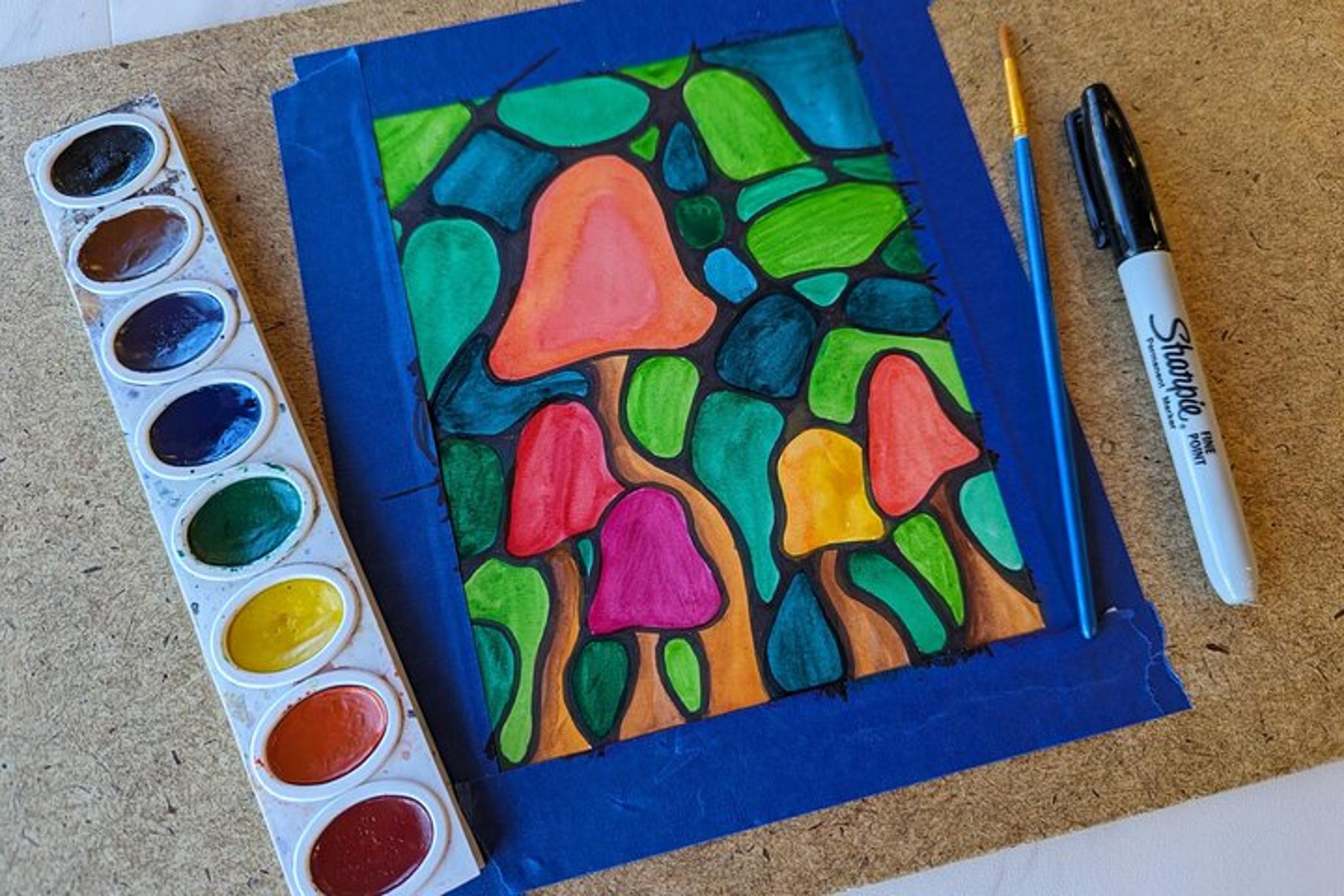Estes Park Neurographic Watercolor Art Kit - Image 2