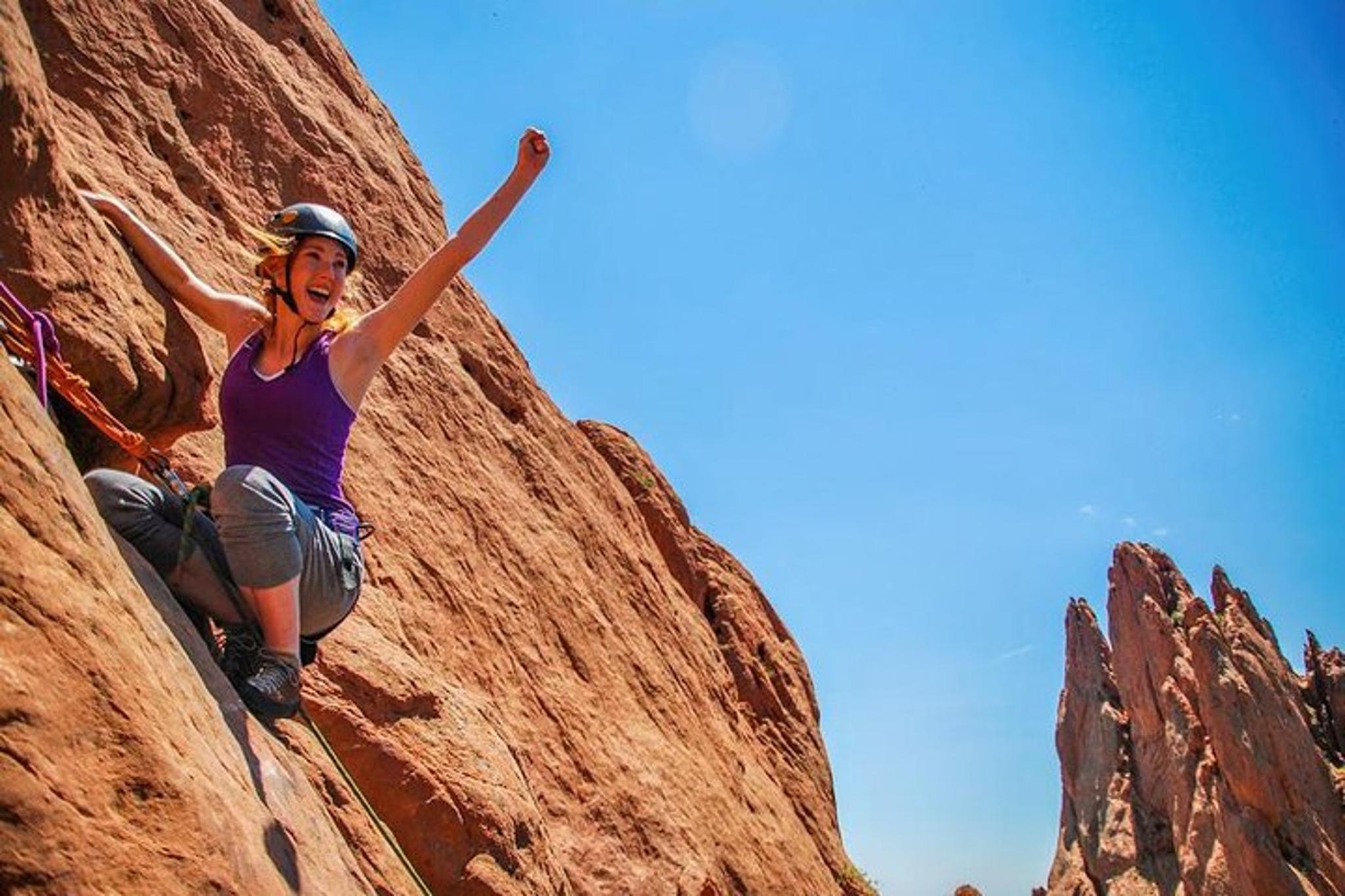 Colorado Springs Rock Climbing at Garden of the Gods