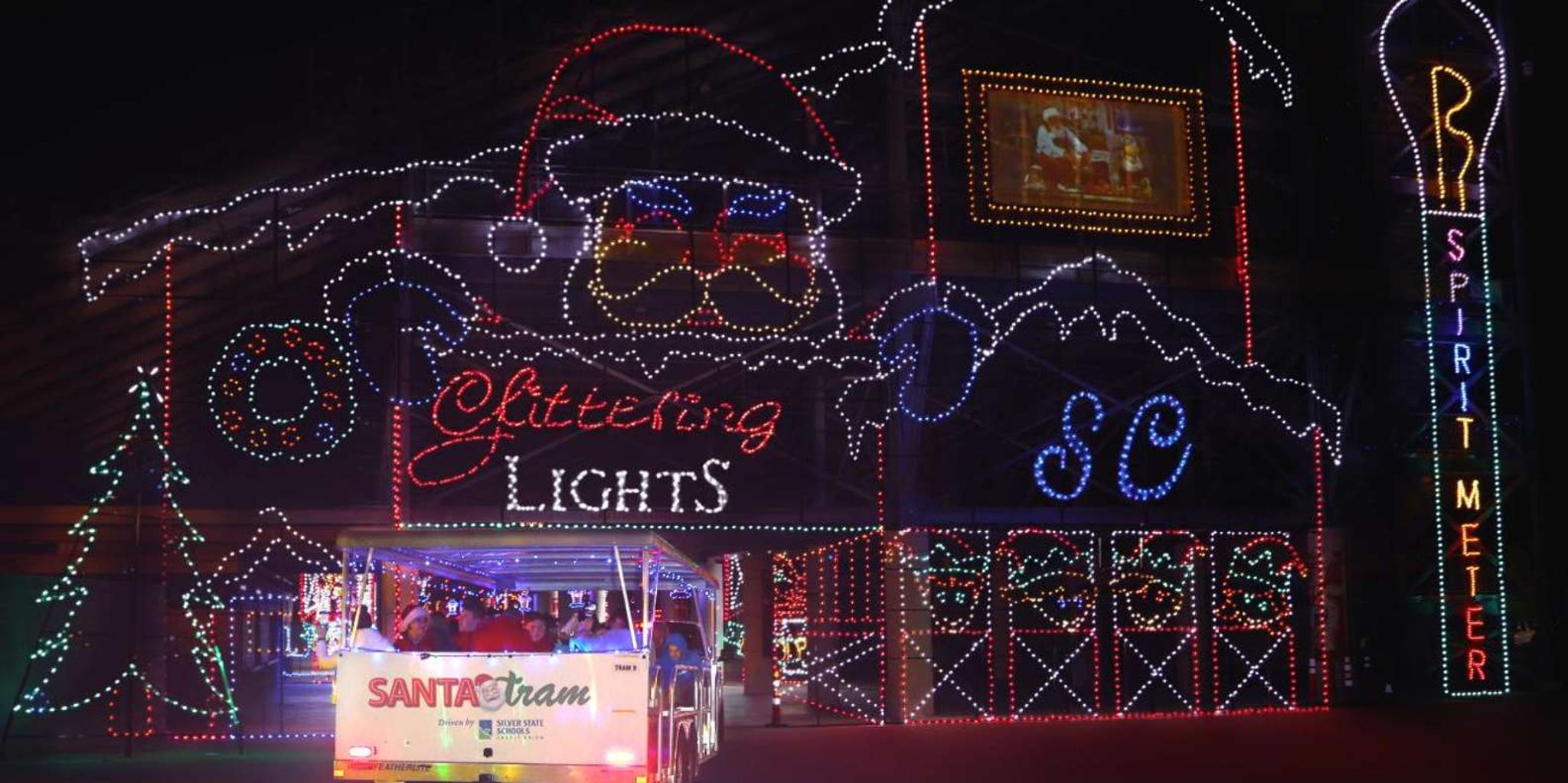 Las Vegas Motor Speedway Holiday Light Show - Image 2