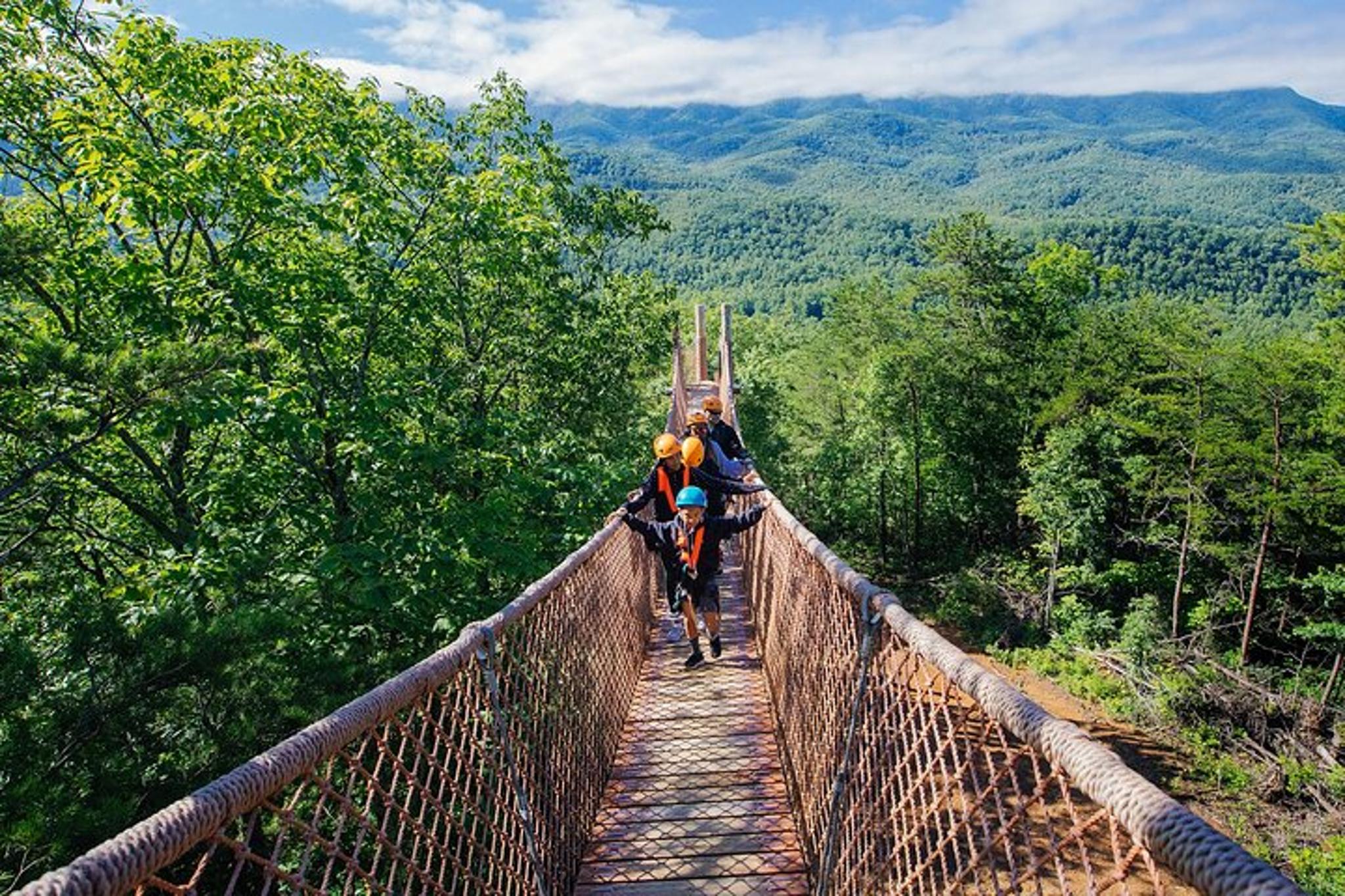Gatlinburg Zipline Adventure 2 hr