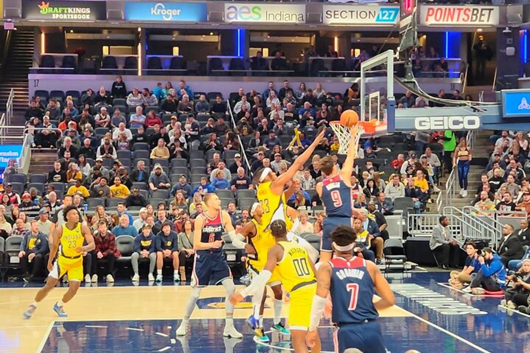 Indianapolis Pacers Basketball Game Ticket - Image 3
