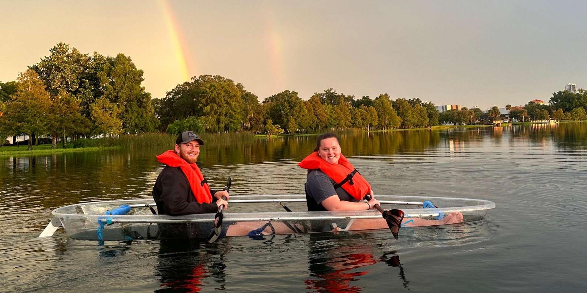 Orlando Sunset Clear Kayak or Paddleboard Tour