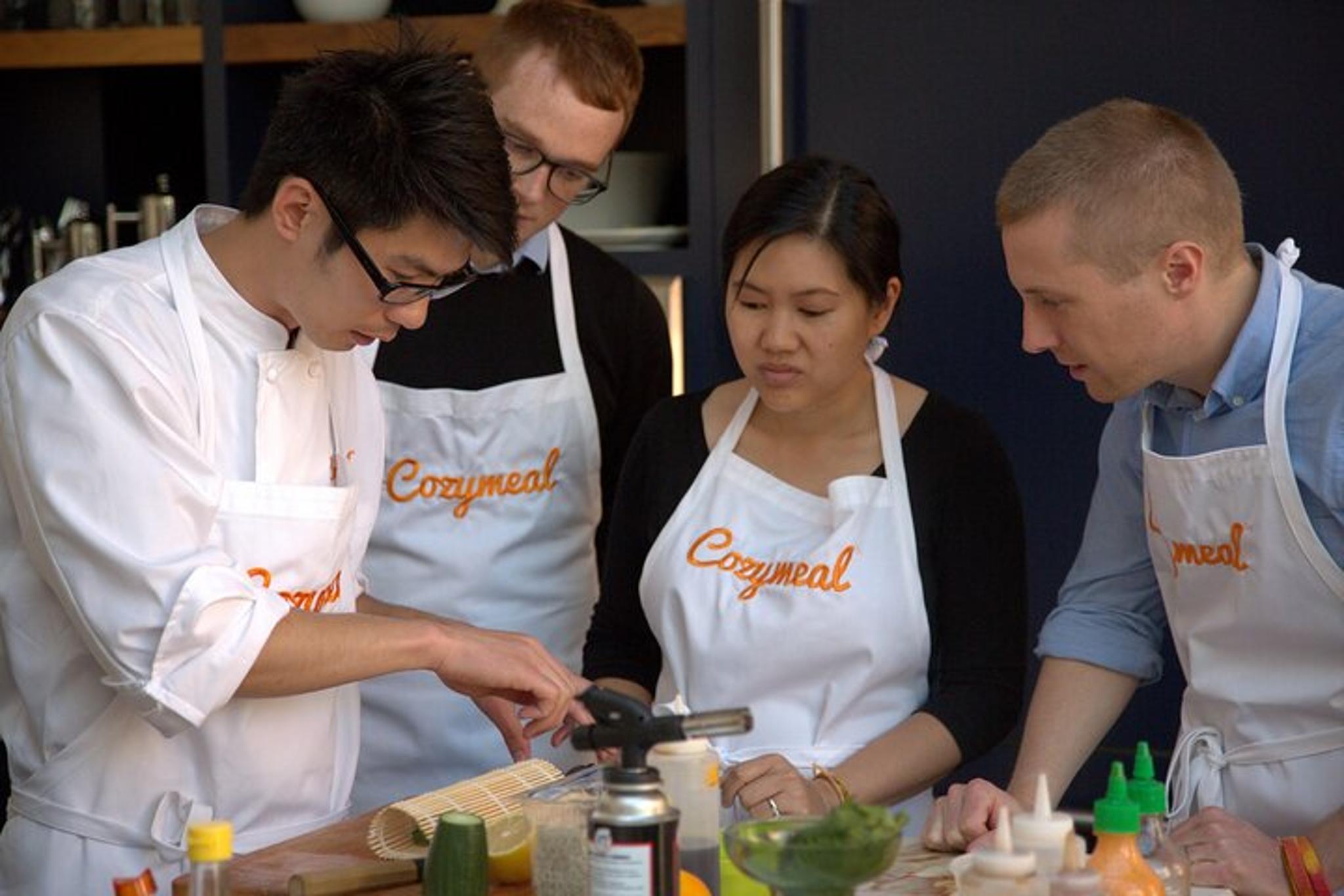 Boston Sushi Making Class with 4-Course Meal - Image 1