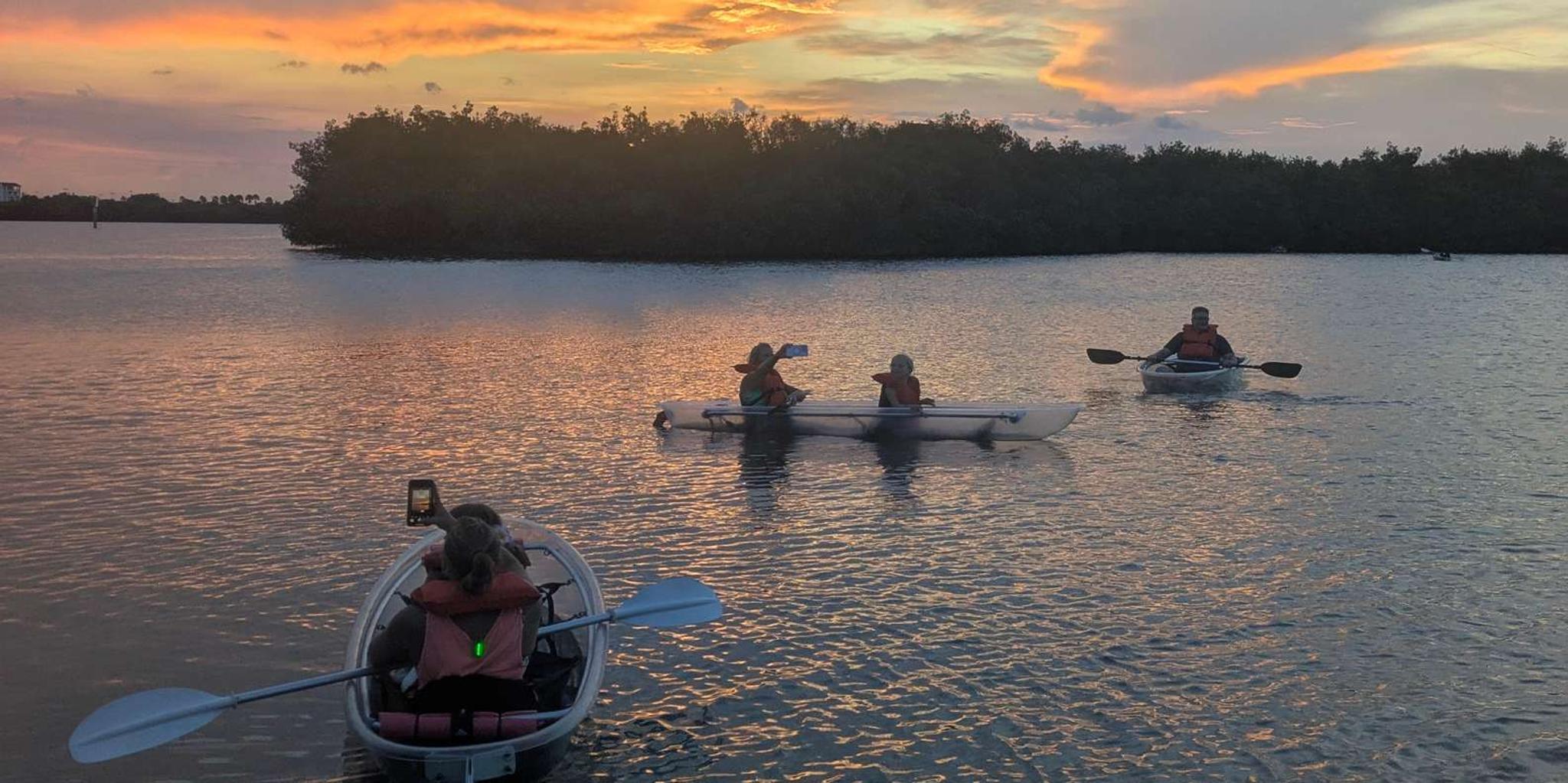 Orlando Sunset Clear Kayak or Paddleboard Tour - Image 6