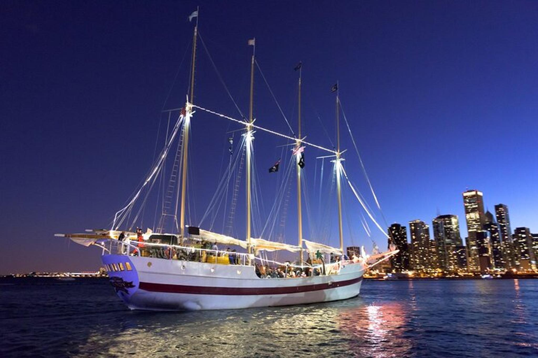 Chicago Skyline Sail on Tall Ship Windy