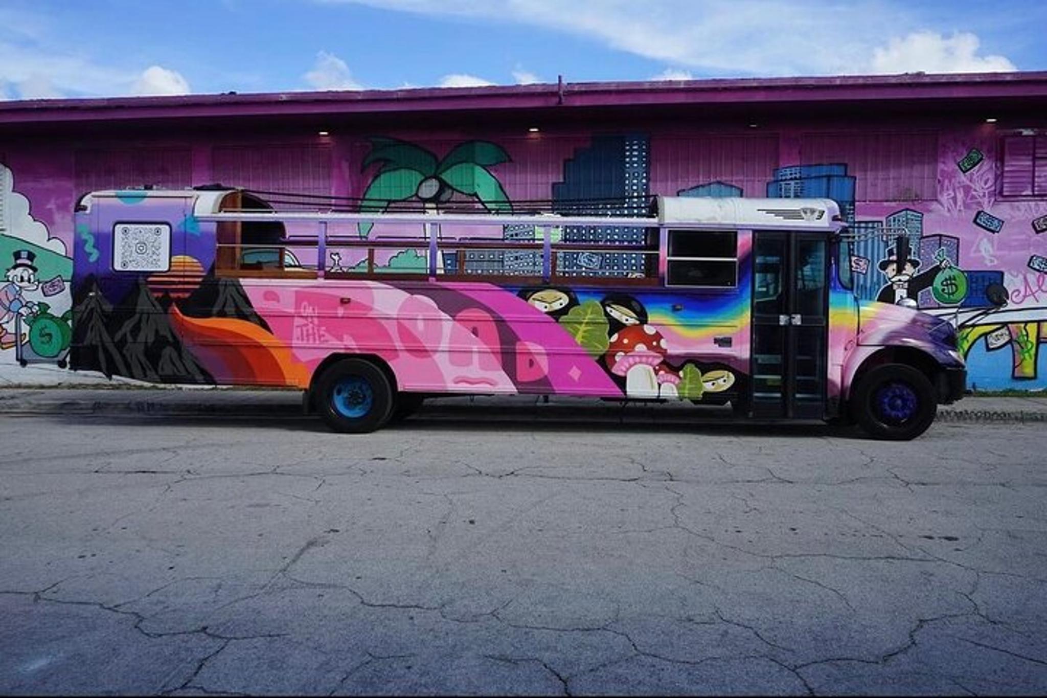 Miami Party Bus Tour 2 hr