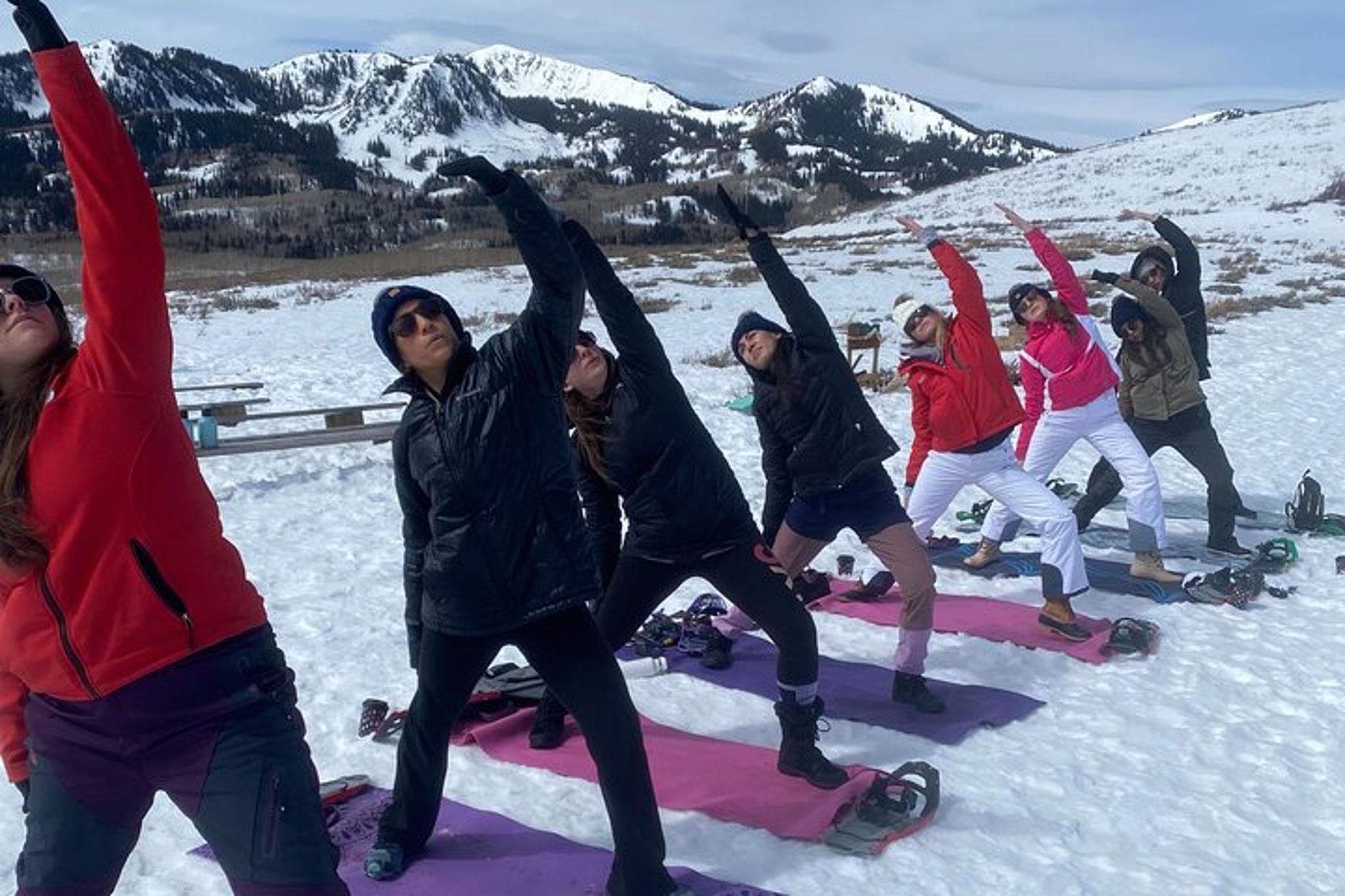 Park City Snowshoe and Snowga Experience - Image 3
