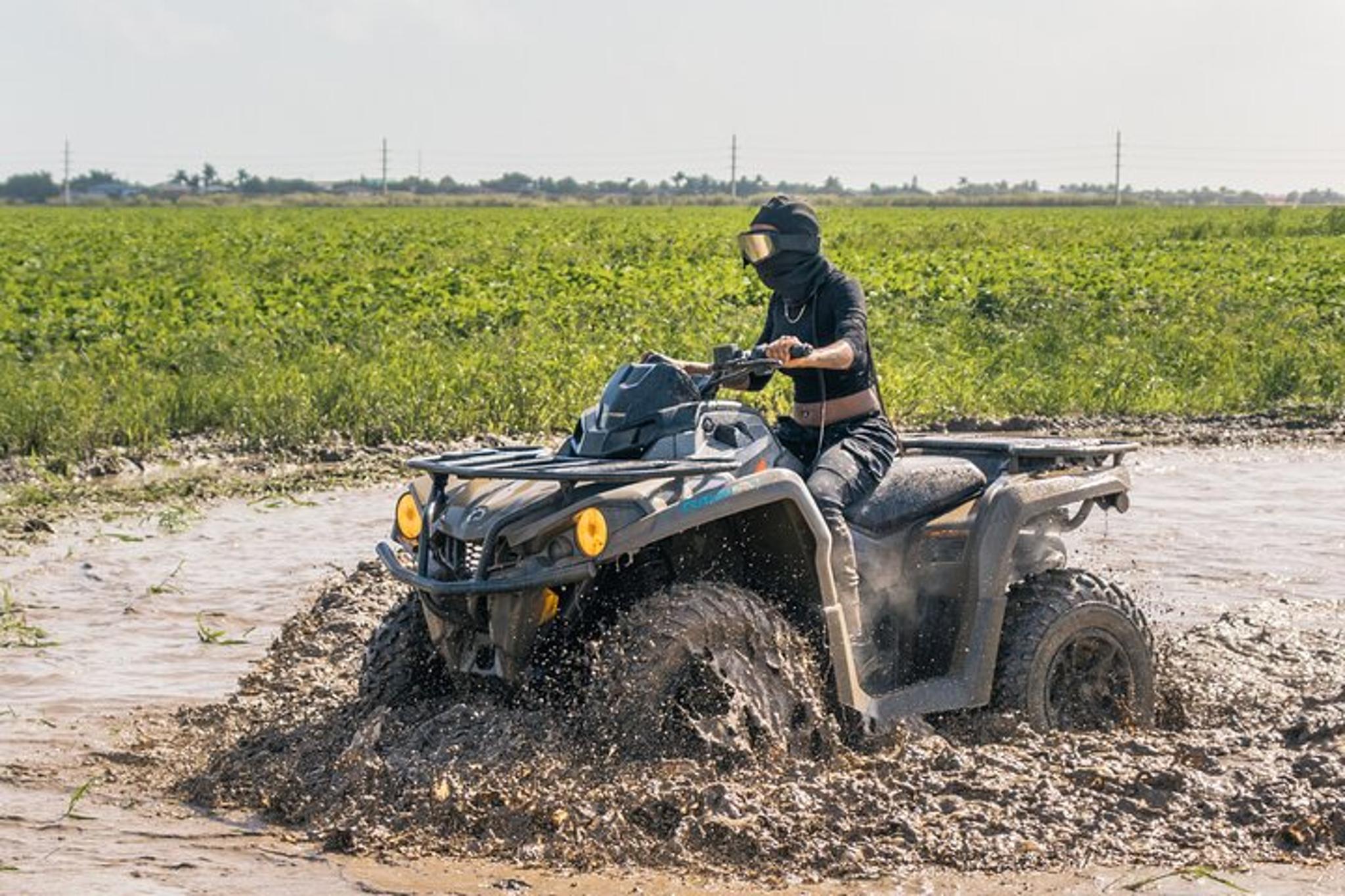 Miami ATV Tour with Goggles and Helmet