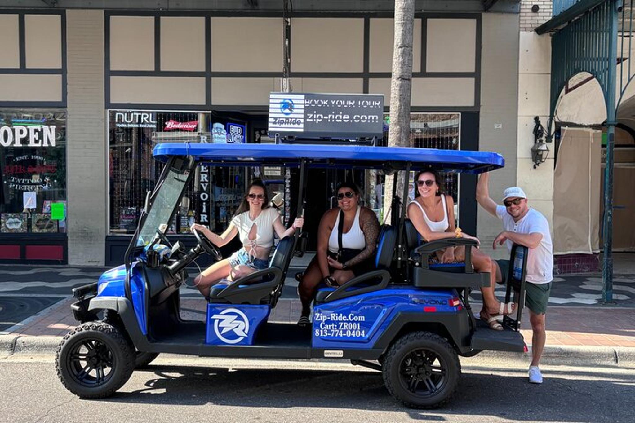 Tampa Dive Bar Tour by Golf Cart