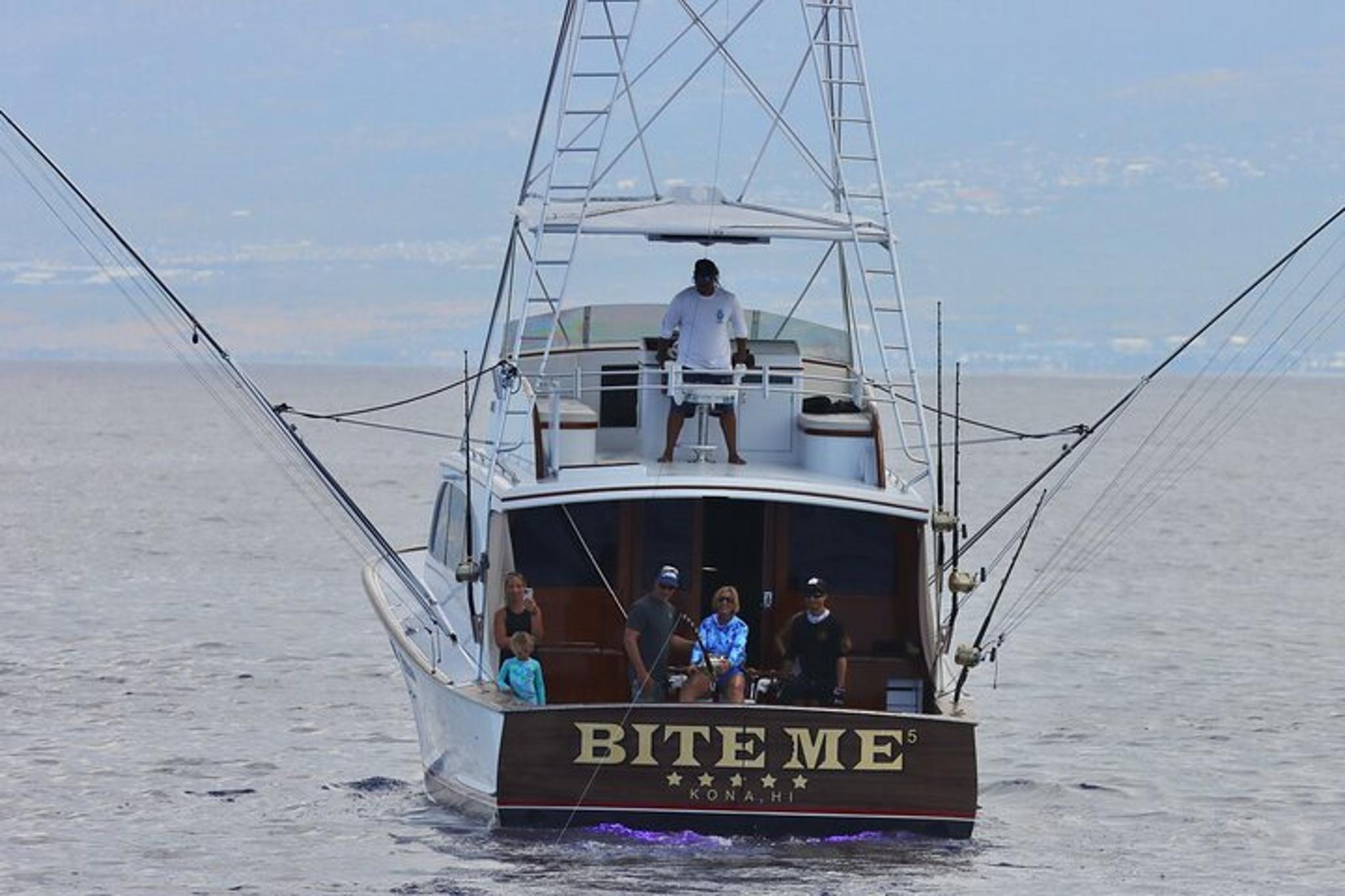Kona Deep Sea Fishing Trip on Bite Me 5