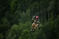 Anchorage Trail Ride and Zipline Adventure Combo thumbnail 2