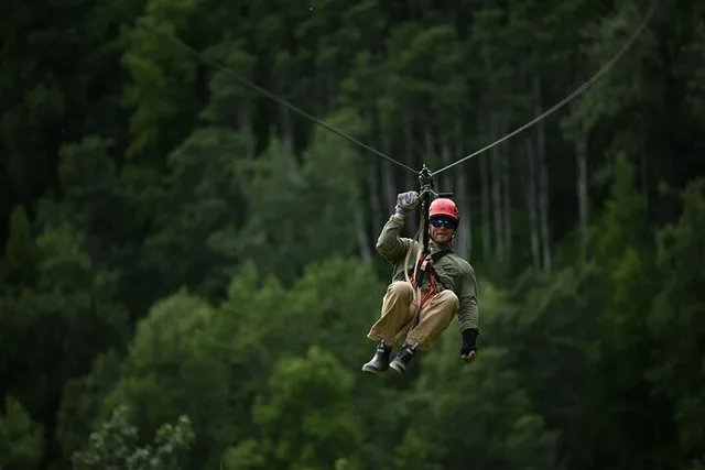 Anchorage Trail Ride and Zipline Adventure Combo - Image 2