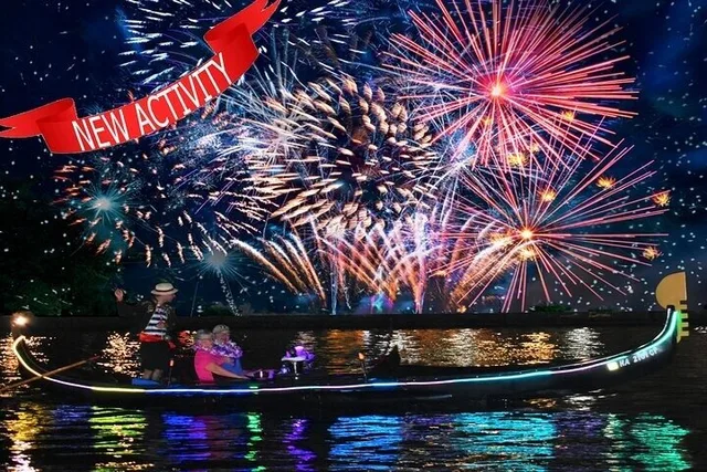 Waikiki Gondola Cruise with Fireworks - Image 2