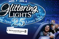 Las Vegas Motor Speedway Holiday Light Show thumbnail 1
