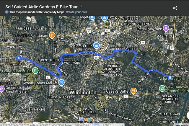 Wilmington E-Bike Tour to Airlie Gardens - Image 4