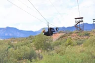 Sedona Zip Line Tour at Out of Africa Wildlife Park thumbnail 5
