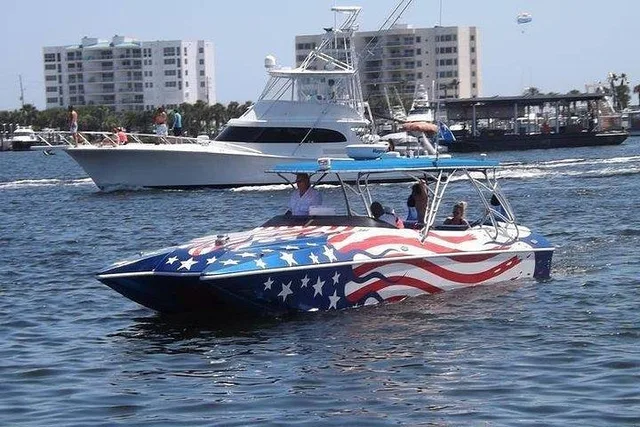 Destin Harbor Firework Show by Boat - Image 3