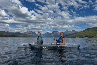 Glacier Park Clear Kayak Rental