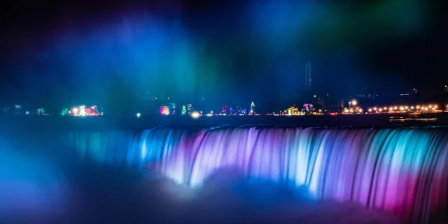Niagara Falls Nightlight Experience with Fireworks - Image 1