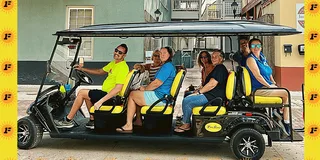 St. Augustine History Tour by Golf Cart with Pickup