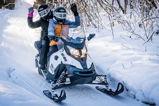 Fairbanks Snowmobile Adventure 1 Hour