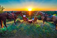 Waco Horseback Ride at Sunset thumbnail 1