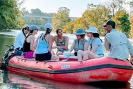 Asheville Sunset Raft Tour on the French Broad River thumbnail 1