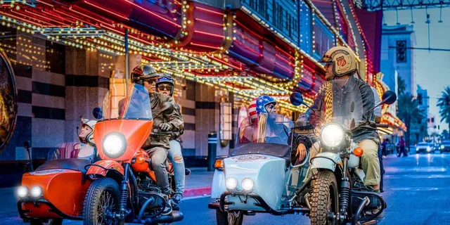 Las Vegas Sidecar Tour of the Strip by Night - Image 1