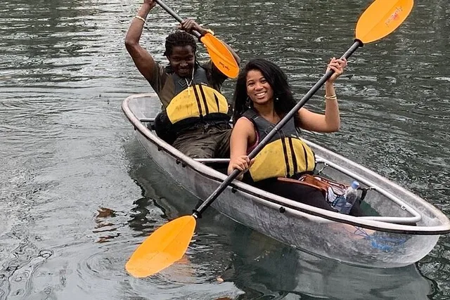 Austin Glass Bottom Kayak Tour with Olympian - Image 1