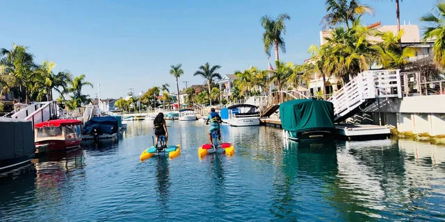 Long Beach Water Bike Rental in Alamitos Bay - Image 1